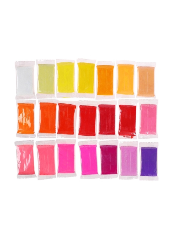 Набор глина полимерная запекаемая, 42 цвета по 20 г, с аксессуарами, в гофрокоробе