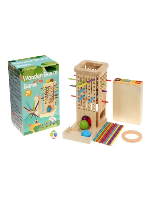 Сортер &laquo;Башня&raquo;, развивающий набор по методике Монтессори