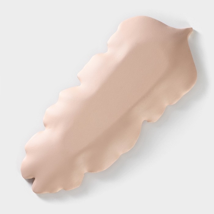 Блюдо для фруктов Доляна &laquo;Золотой лист&raquo;, 38,5&times;15,5 см, цвет розово-бежевый