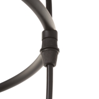 Люстра 2719/6 E27 40Вт черно-золотой 54х54х40 см BayerLux