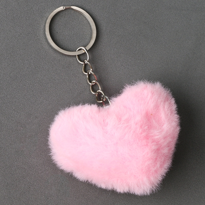 Брелок &laquo;Сердце&raquo; 6 см, цвет МИКС