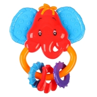 Погремушка &laquo;Африка: Слоник&raquo;, цвет МИКС, Крошка Я