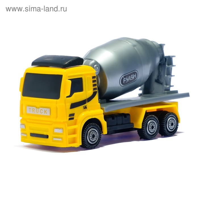 Набор инерционных машин &laquo;Стройка&raquo;, 3 штуки, в пакете