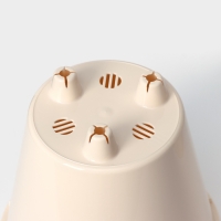 Кашпо для цветов со вставкой &laquo;Луи&raquo;, 2.7 л, цвет кремовый