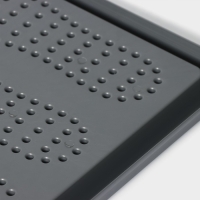 Лоток для обуви малый, 43.5&times;39 см, цвет серый