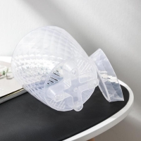 Горшок для цветов с прикорневым поливом &laquo;Румба&raquo;, 1,5 л, цвет прозрачный