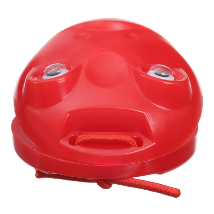 Набор погремушек &laquo;Лягушата: кастаньеты + перкуссионный маракас, 3 шт., цвет красный, Крошка Я