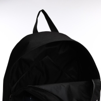 Рюкзак школьный молодёжный &laquo;Аниме&raquo;, 33х13х37, отдел на молнии, н/карман, чёрный