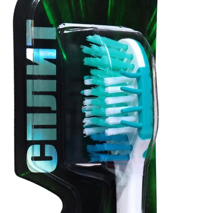 Зубная щётка &laquo;Сплит&raquo;, трехкомпонентная ручка, разнонаправленная и разноуровневая щетина, цвет микс