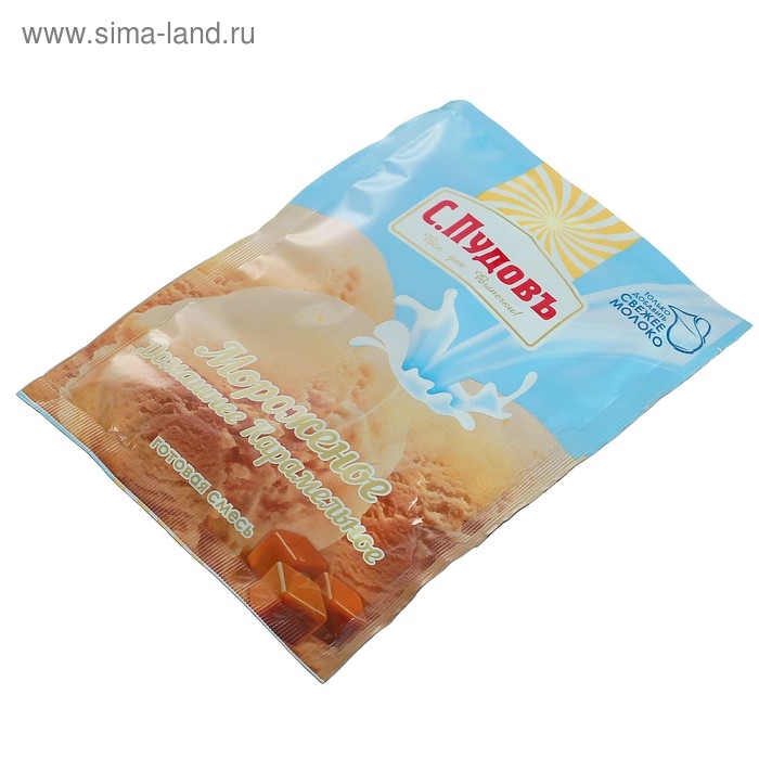 Смесь для приготовления мороженого &laquo;С. Пудовъ&raquo;, карамельное, 70 г