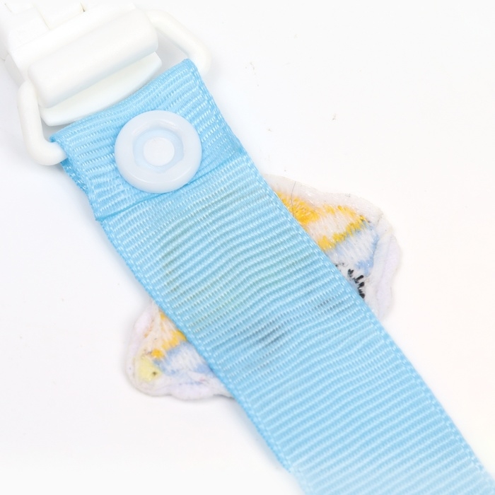 Держатель для соски - пустышки &laquo;Счастливый малыш&raquo;, на ленте