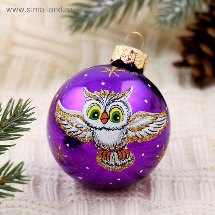 Шар "Лесной " 6 см микс