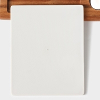 Набор для подачи сыра &laquo;Мрамор&raquo;, 2 ножа, акация