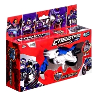 Робот &laquo;Полицейский мотоцикл&raquo;, трансформируется