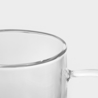 Кружка стеклянная с двойными стенками Magistro &laquo;Дуо&raquo;, 500 мл, 14,5&times;9&times;15,5 см