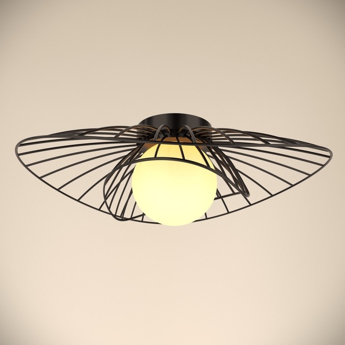 Светильник 2475/1 E27 40Вт черный 45х45х25 см BayerLux