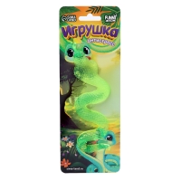 Новый год! Игрушка-антистресс &laquo;Змейка&raquo;, липучка, на блистере