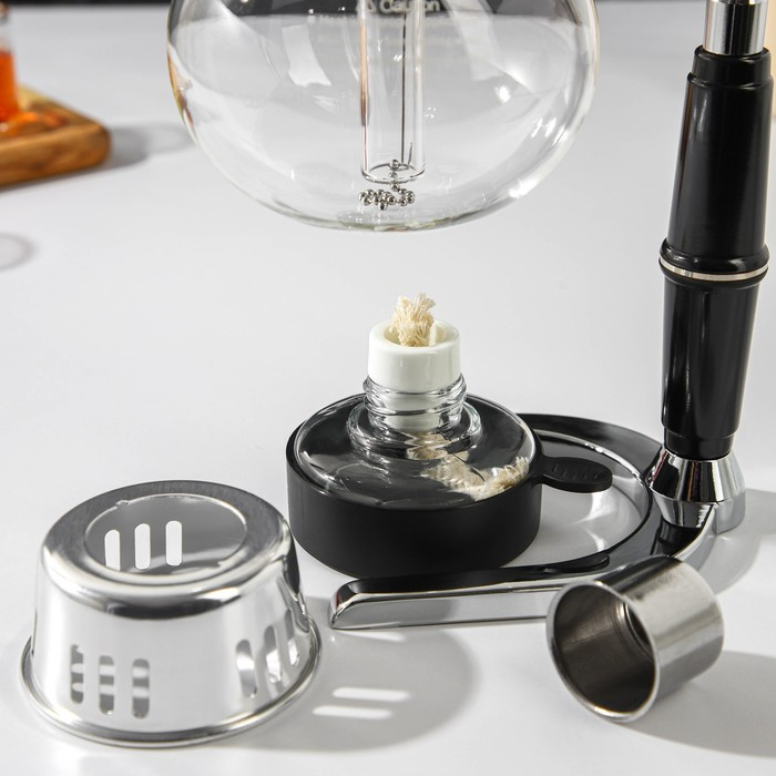 Габет (сифон) стеклянный для заваривания кофе &laquo;Колумб&raquo;, 500 мл, 16&times;11&times;38,5 см