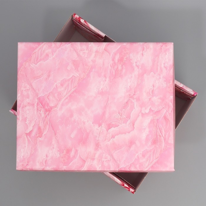 Коробка подарочная складная, упаковка, &laquo;Цветы&raquo;, 31 х 25.5 х 16 см