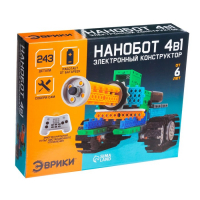 Конструктор радиоуправляемый &laquo;Нанотанк&raquo;, 4 варианта сборки, 243 детали