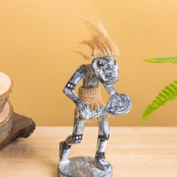 Сувенир &laquo;Абориген теннисист&raquo;, 10&times;8&times;17 +/- 1 см, дерево