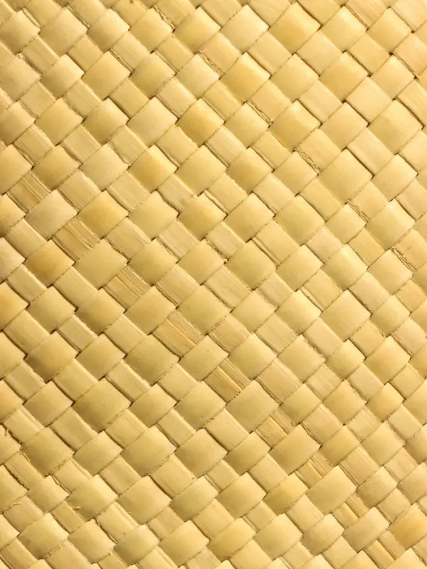 Сумка плетёная из пандана, 23&times;13&times;35 см, бежевая