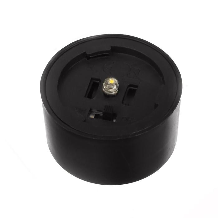 Садовый светильник на солнечной батарее &laquo;Трапеция&raquo;, 4.5 &times; 30 &times; 4.5 см, 1 LED, свечение тёплое белое