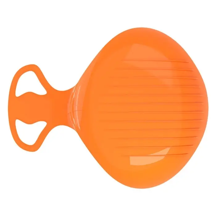 Санки-ледянки &laquo;Скороход&raquo;, оранжевые 65х42см