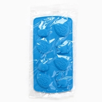 Силиконовая форма для выпечки на Пасху &laquo;Зайки&raquo;, 10.6 х 20.7 см