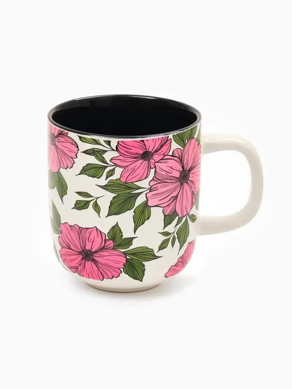 Кружка керамическая &laquo;Цвети&raquo;, 470 мл