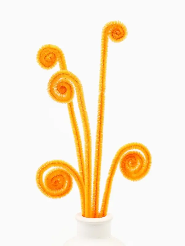 Синельная проволока, набор 100 шт, оранжевый, 30 см