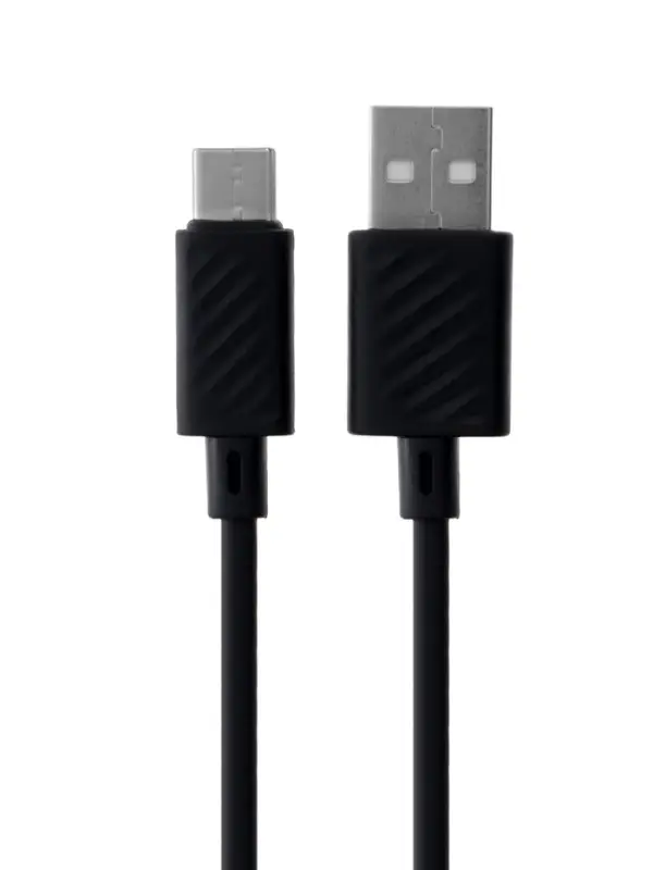 Кабель Hoco X88, Type-C - USB, 3 А, 1 м, передача данных, ПВХ, чёрный