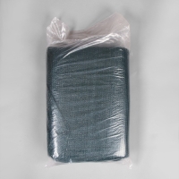 Сетка затеняющая, 10 &times; 2 м, плотность 80 г/м&sup2;, зелёная, в наборе 25 клипс