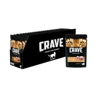 Влажный корм Crave для кошек, пауч индейка в желе, 70г