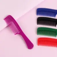 Расчёска с ручкой, 15&times;3.5 (&plusmn;1) см, фасовка 20 шт., МИКС