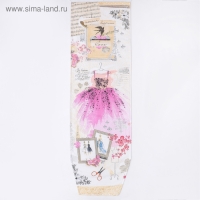 Чехол для гладильной доски Nika, 130&times;42 см, с поролоном, рисунок МИКС