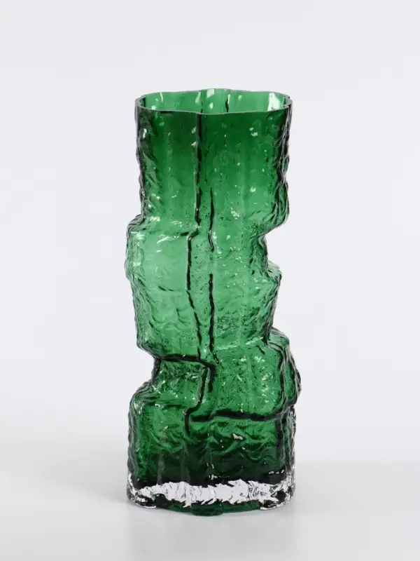 Ваза &laquo;Гоэтано&raquo;, 30&times;13 см, стекло, зелёная