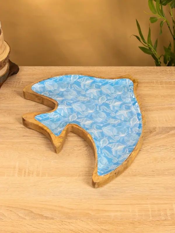 Блюдо сервирочное &laquo;Рыбка&raquo;, дерево