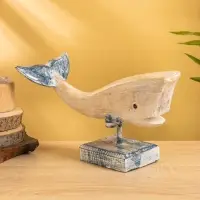 Сувенир на подставке &laquo;Кашалот&raquo;, 32&times;17&times;15 см, дерево