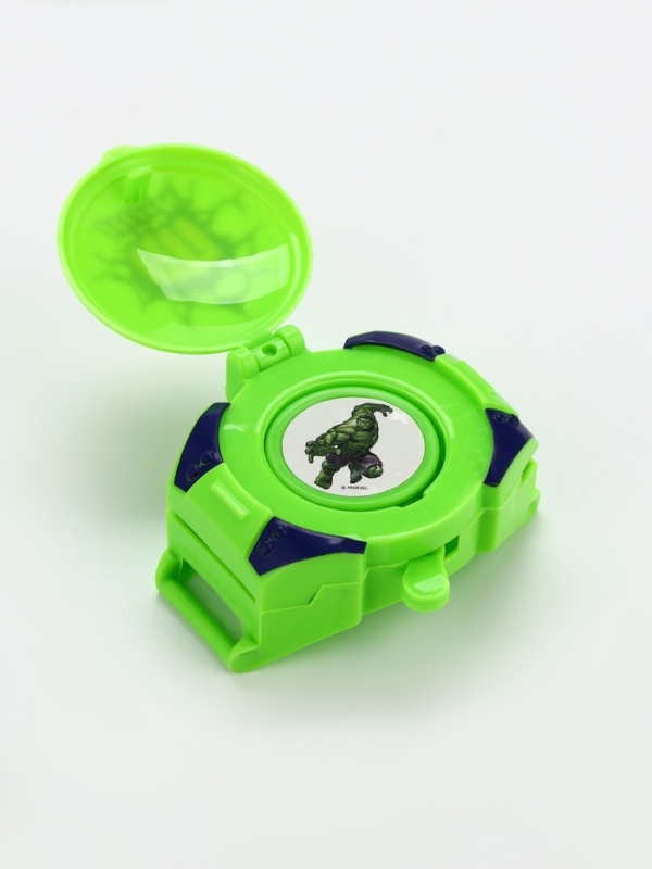 Игровой набор Перчатка супергероя  "Халк", диски