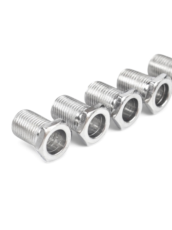 Комплект одиночной колковой механики Music Life, серебристые, 3+3