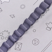 Пенал 3 секции, вкладка внутри, 140 х 210 х 40 мм, тканевый, Calligrata TOP Block "Милый котик"