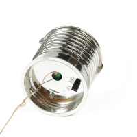 Садовый светильник на солнечной батарее &laquo;Лампочка&raquo;, 8&times;14&times;8 см, 5 LED, свечение белое