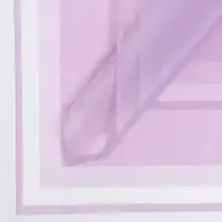 Плёнка в листах для цветов и декора, сиреневый, 58&times;58 см