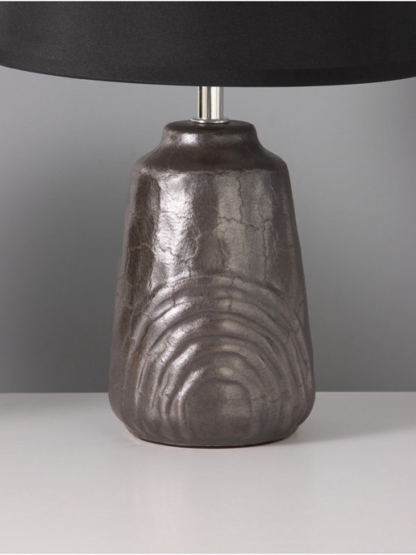 Настольная лампа "Клаудия" 1х15Вт Е14 черный 23х23х34см