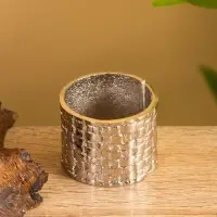 Кольца для салфеток (набор 4 шт) алюминий 15х12,5х5 см