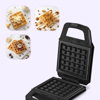 Вафельница электрическая для бельгийских вафель КТ-3653