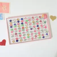 Кольцо детское Выбражулька &laquo;Ассорти&raquo;, форма МИКС, МИКС, безразмерное