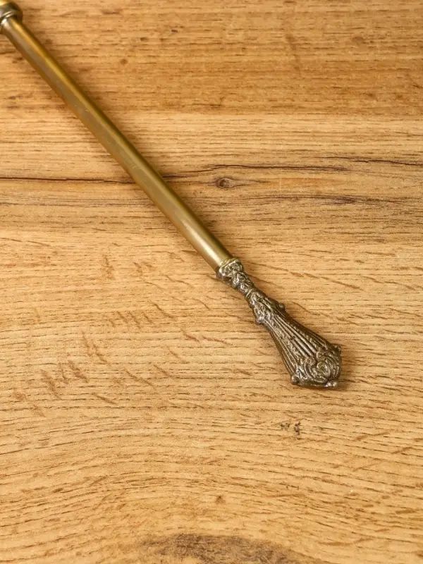 Ложка для обуви &laquo;Блеск&raquo;, латунь, 35 см