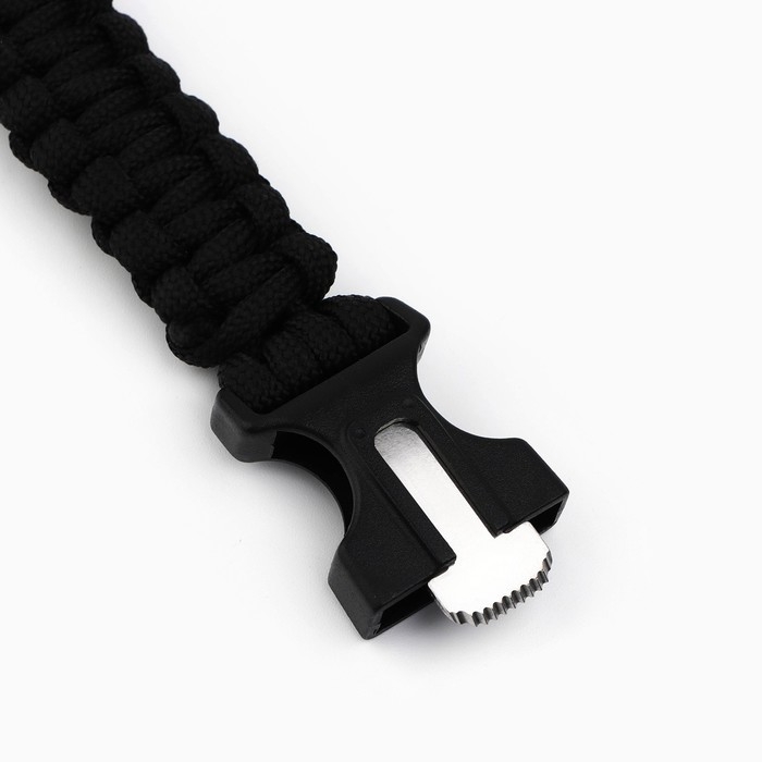 Браслет для выживания &laquo;100% уверенность в победе&raquo;, 26 х 2,5 см.